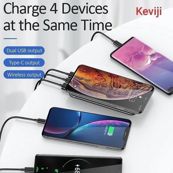 Keviji 10000mAh wireless Charging Power bank - Picture 2 of 8
